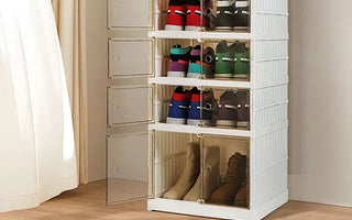 What is the best way to store shoe boxes?