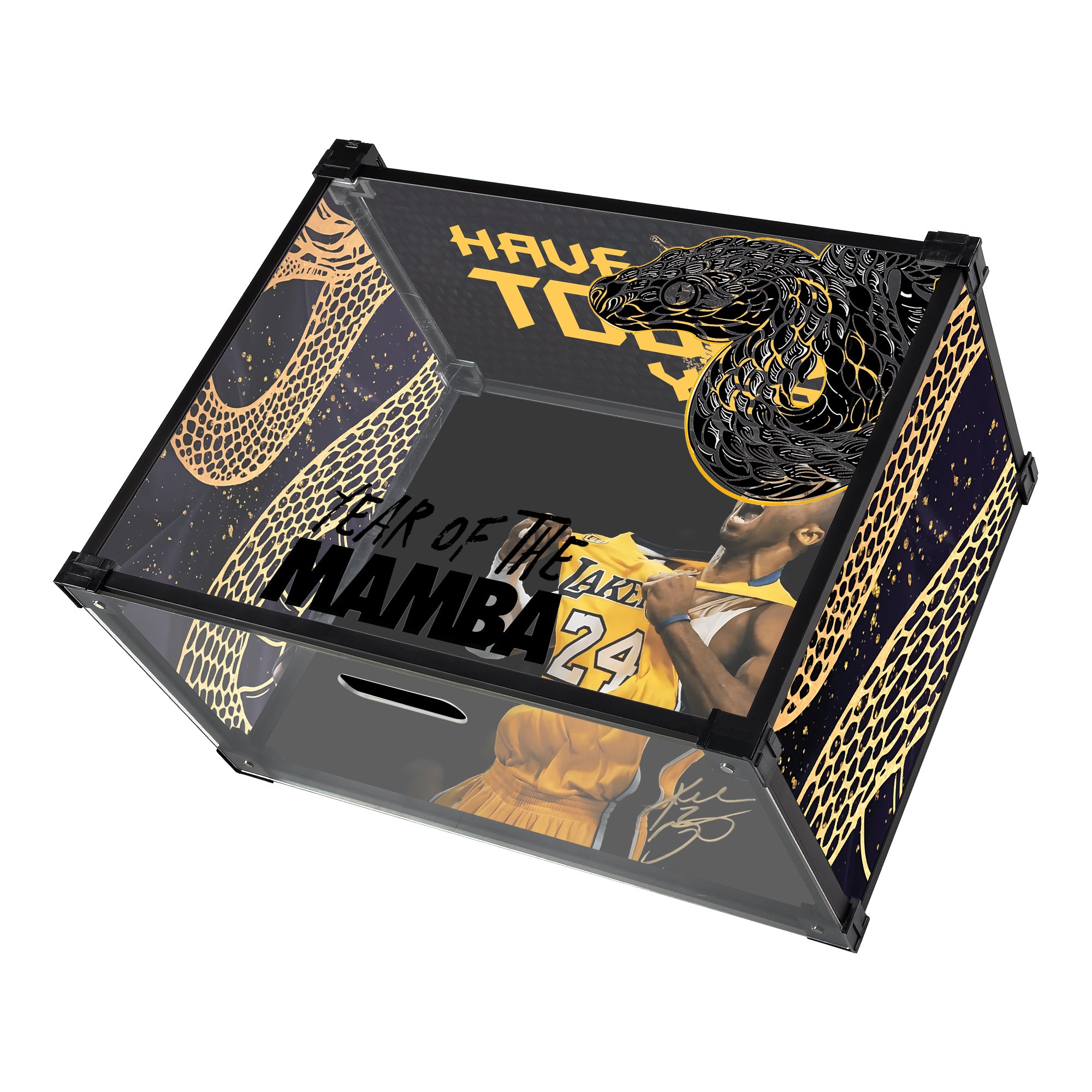 Have a tough year-2025 Year of the Mamba Custom Acrylic Shoe Display Box