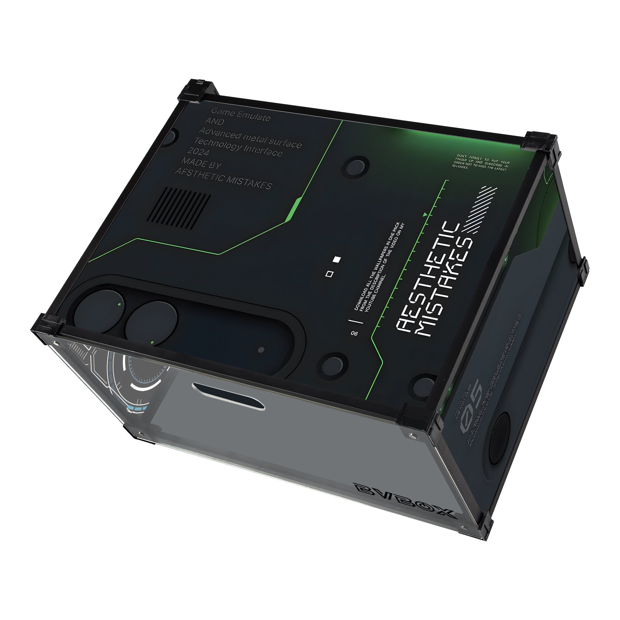 BVBOX 2025 CyberCore Container Custom Acrylic Shoe Display Box
