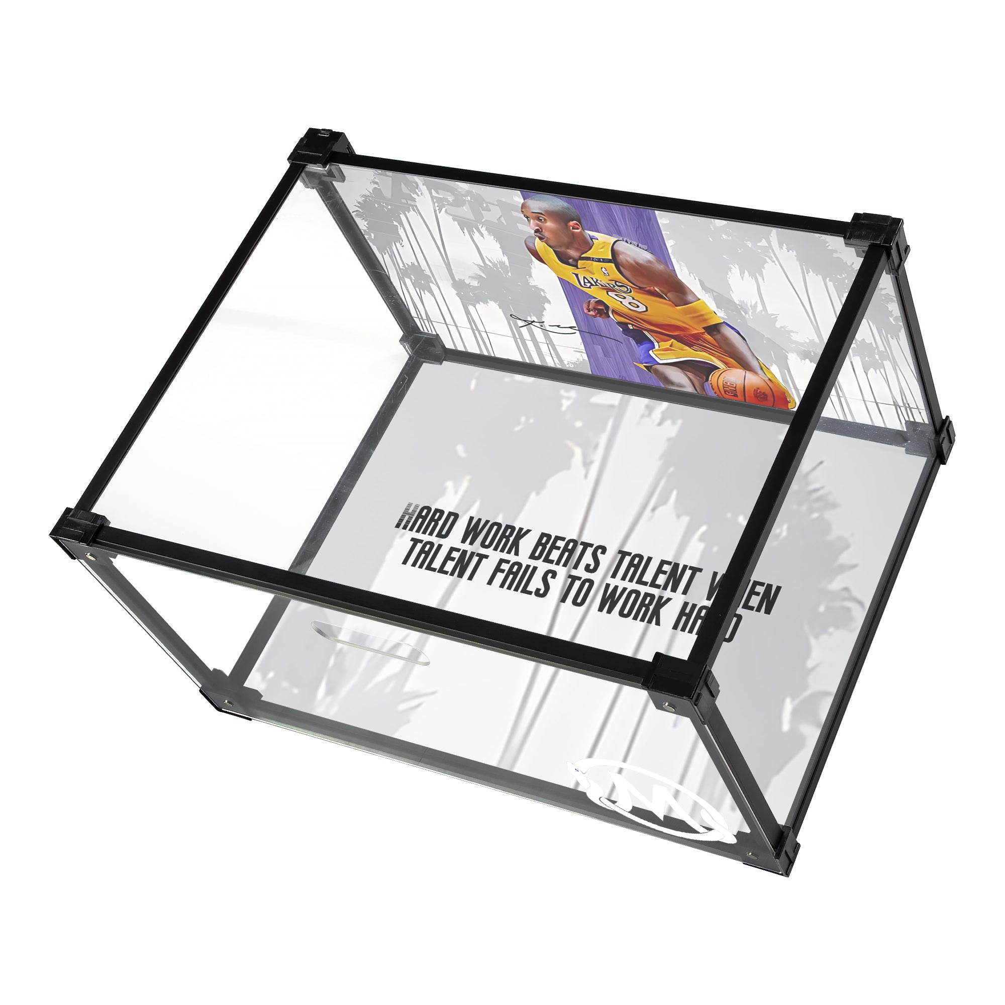 Mamba Mentality Custom Acrylic Shoe Display Box