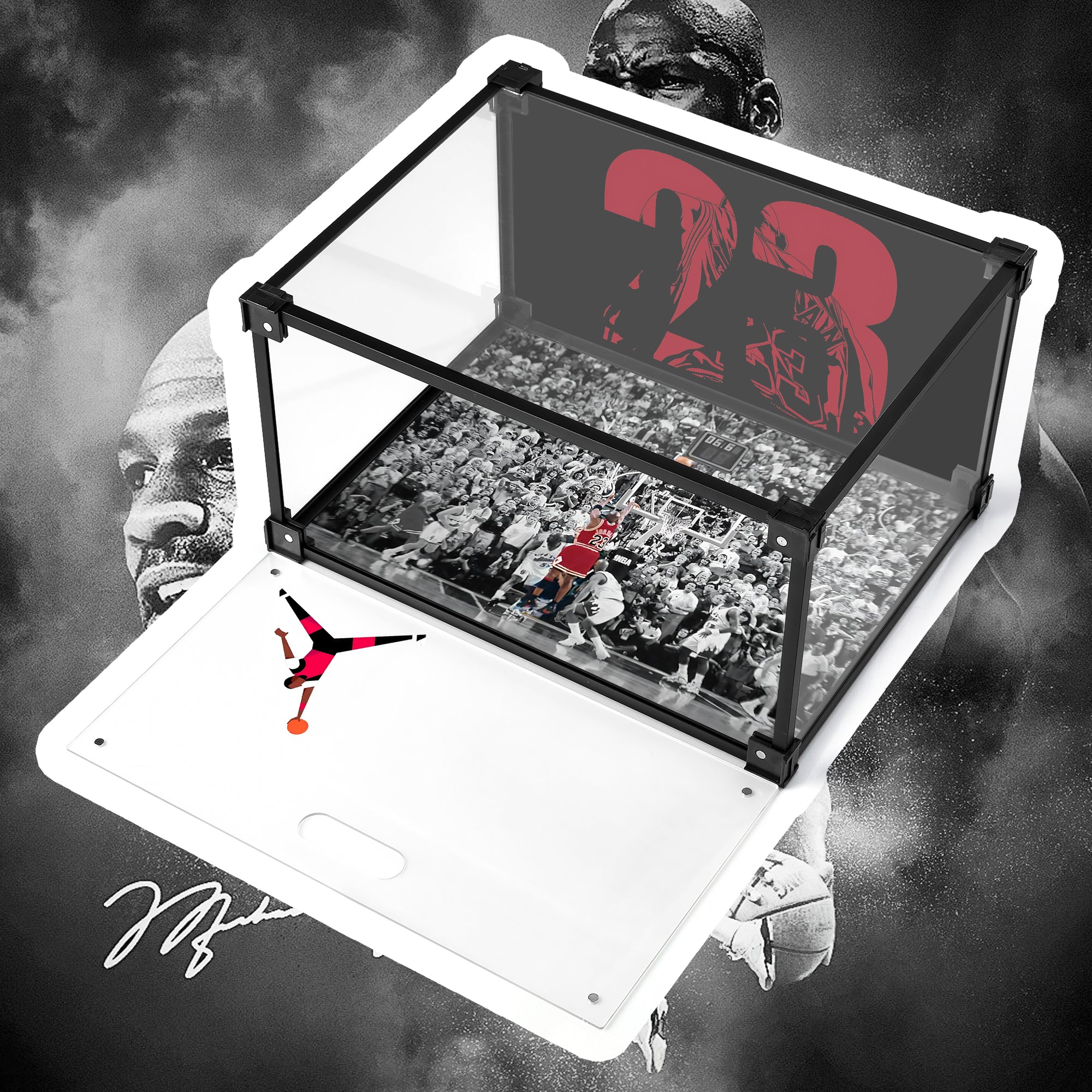 THE SHOT!-Custom Acrylic Shoe Display Box