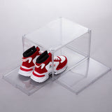 Clear Acrylic Stackable Shoe Storage Boxes -15