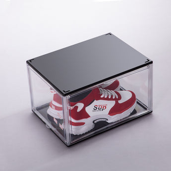 Clear Acrylic Stackable Shoe Storage Boxes -18
