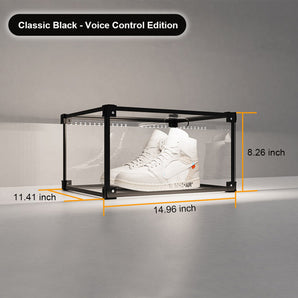 Led Voice Controlled Drop Side Sneaker Display Box -2LedVoiceControlledDropSideSneakerDisplayBox-2